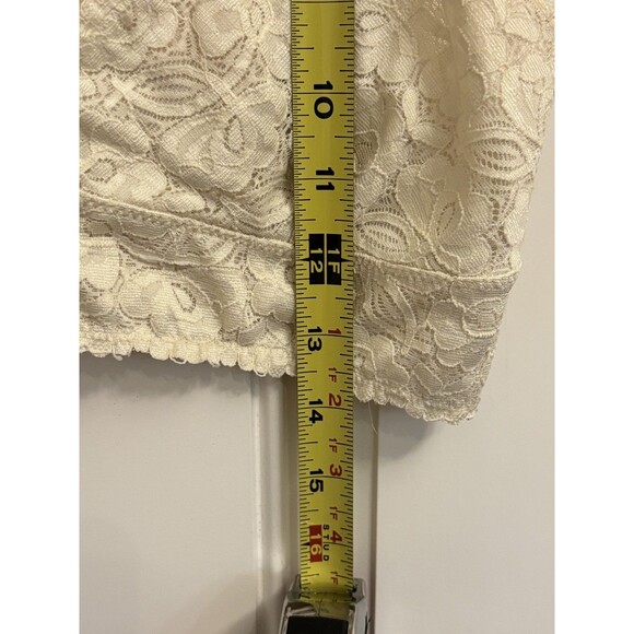 Free People Womens Gallon Lace Floral Nude Racerback Lace Bralette Size  S/P - Picture 11 of 12